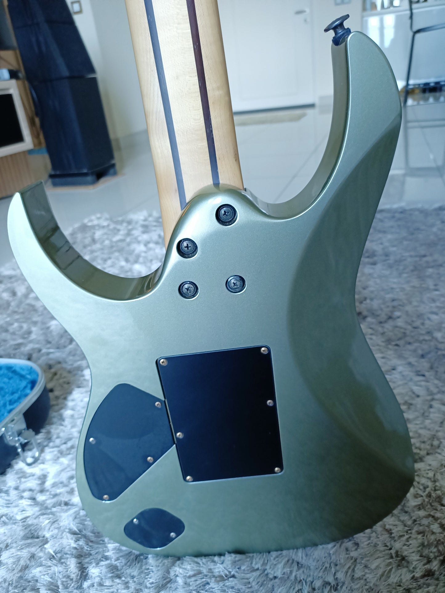 *SOLD* *Rare* Ibanez K7 Series Korn Signature 7-string Blade Gray Made in Japan with Hard Case (FREE SHIPPING)