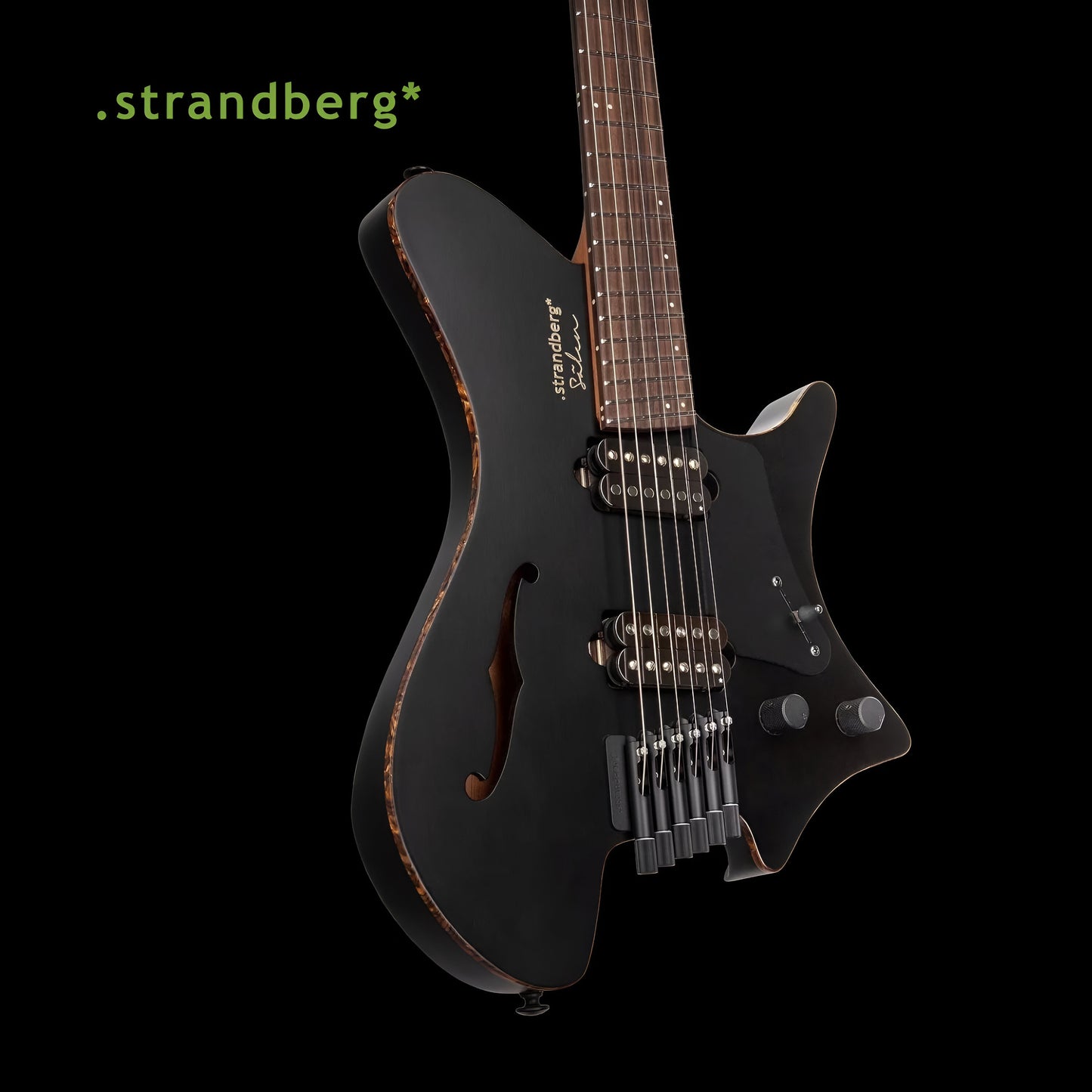 *NEW ARRIVAL* BRAND NEW Strandberg Sälen Jazz NX 6 Black Electric Guitar