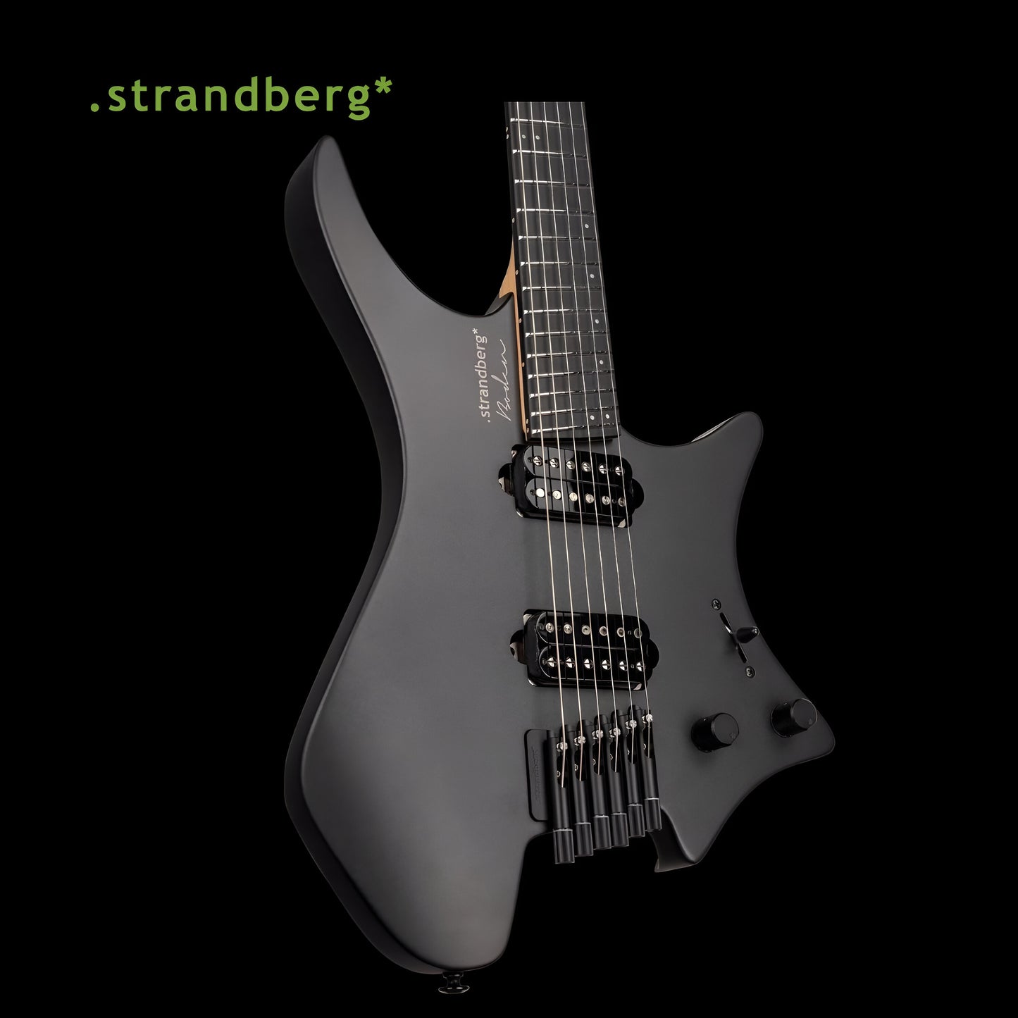 *NEW ARRIVAL* BRAND NEW Strandberg Boden Metal NX 6 Black Granite Electric Guitar
