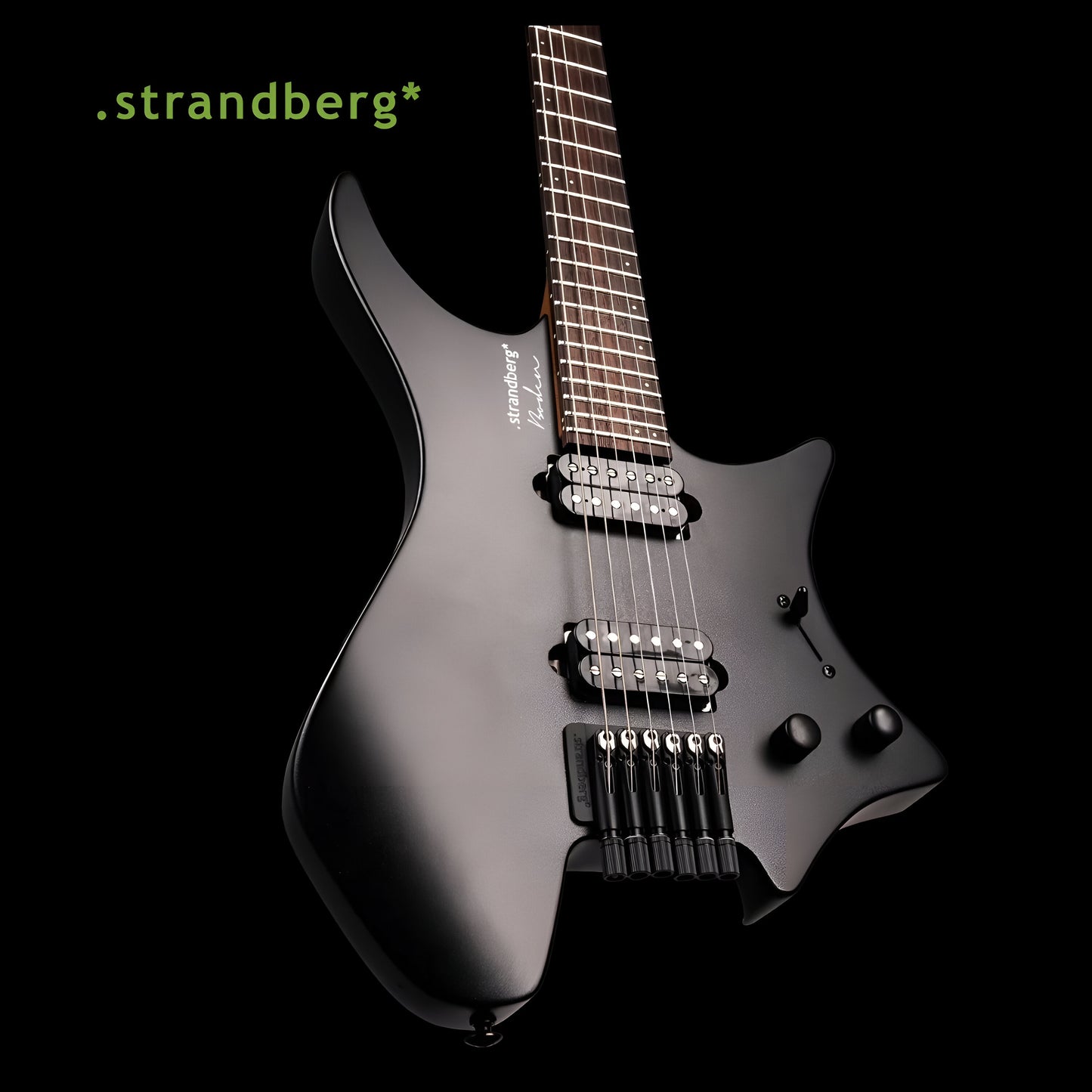 *NEW ARRIVAL* BRAND NEW Strandberg Boden Essential 6 Black Granite Electric Guitar