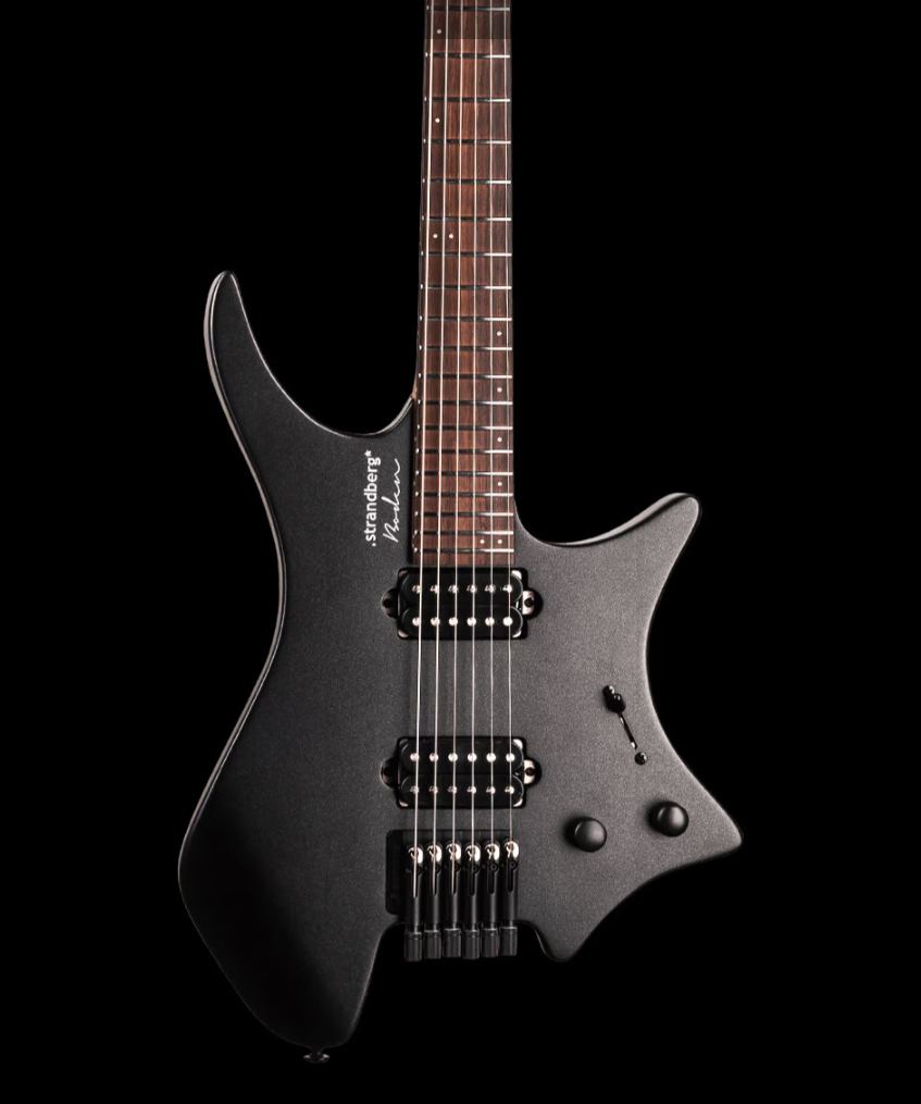 *NEW ARRIVAL* BRAND NEW Strandberg Boden Essential 6 Black Granite Electric Guitar