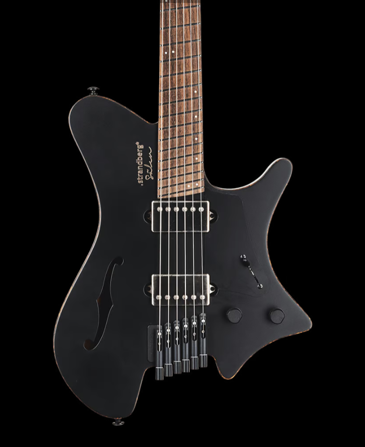 *NEW ARRIVAL* BRAND NEW Strandberg Sälen Jazz NX 6 Black Electric Guitar