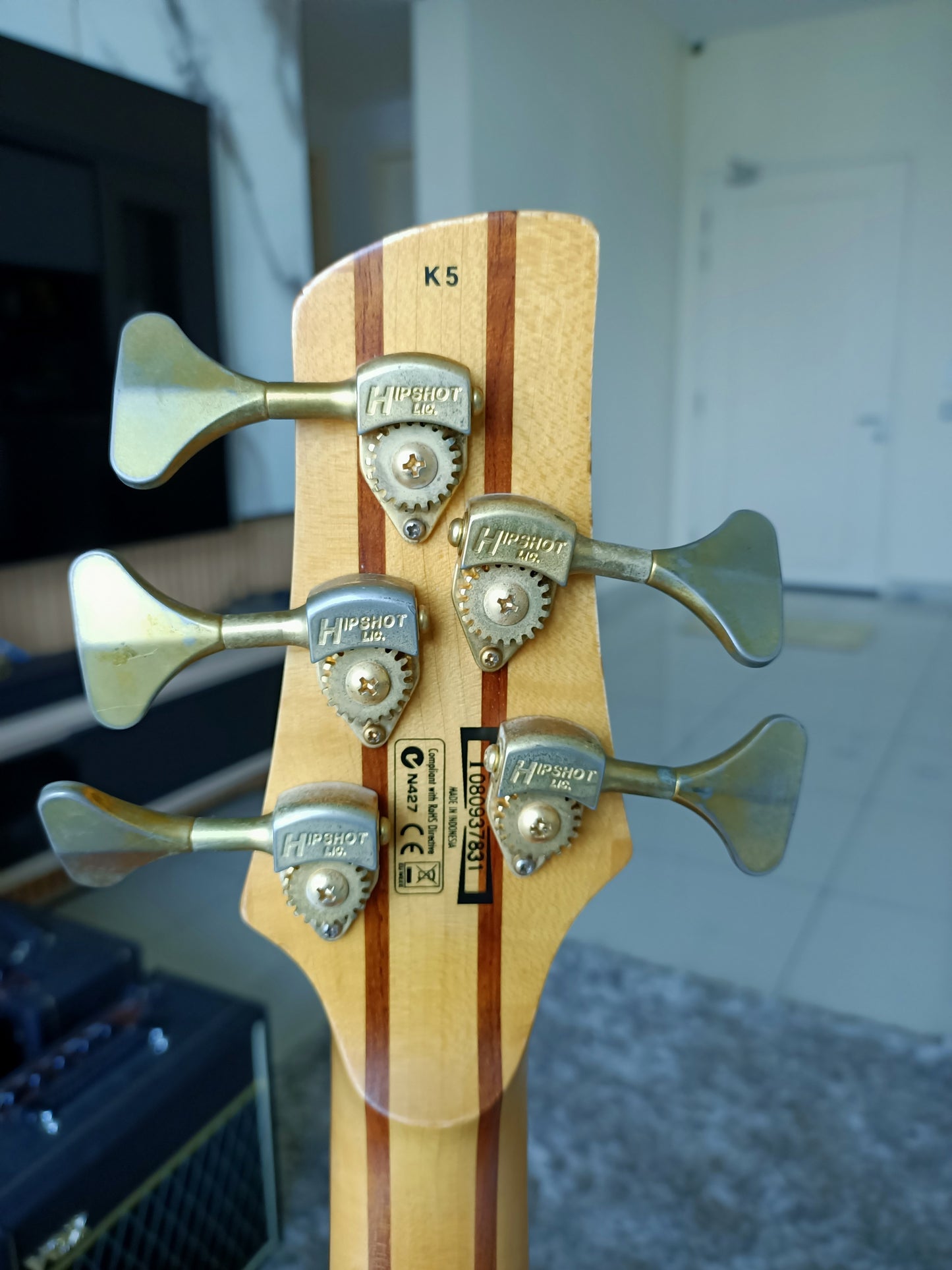 Ibanez Signature K5-BKF Fieldy KORN Signature Guitar