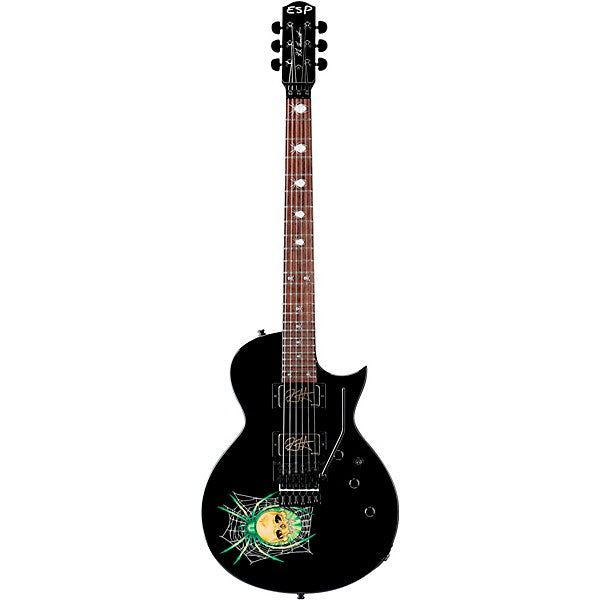 ESP Original KIRK HAMMETT Signature 30TH ANNIVERSARY KH-3 - Black w/ Spider Graphic Made in Japan