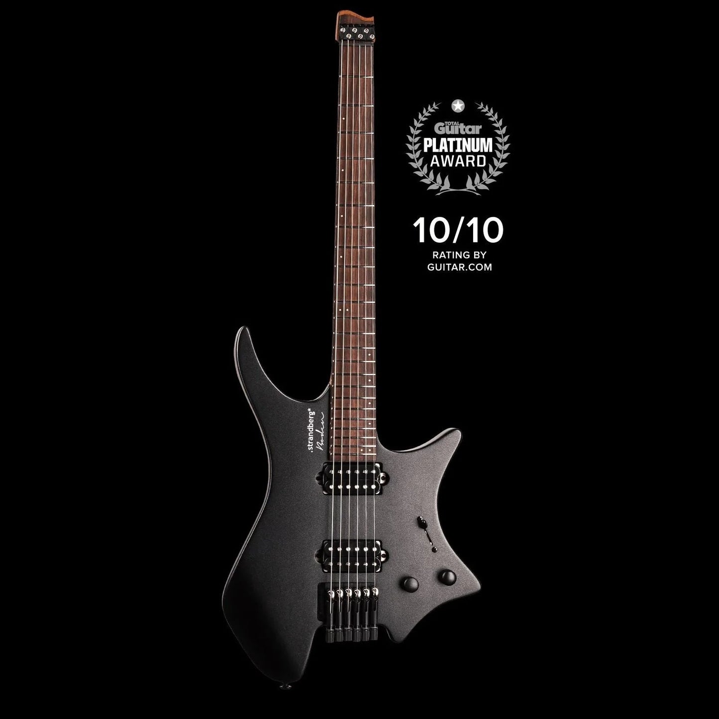 *NEW ARRIVAL* BRAND NEW Strandberg Boden Essential 6 Black Granite Electric Guitar