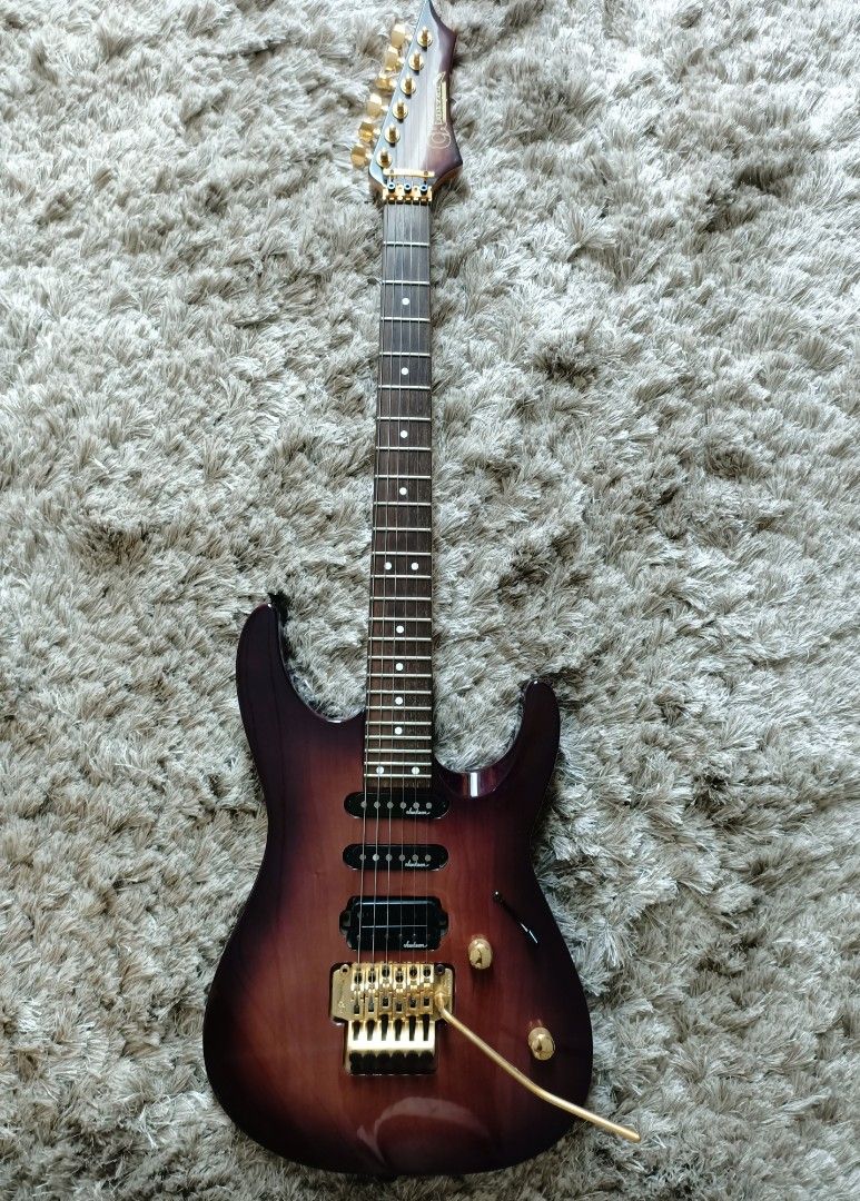 *SOLD* Charvel by Jackson CDS-075 HSS Floyd Rose 24Frets - Violet Blue Made in Japan Electric Guitar with Hard Case