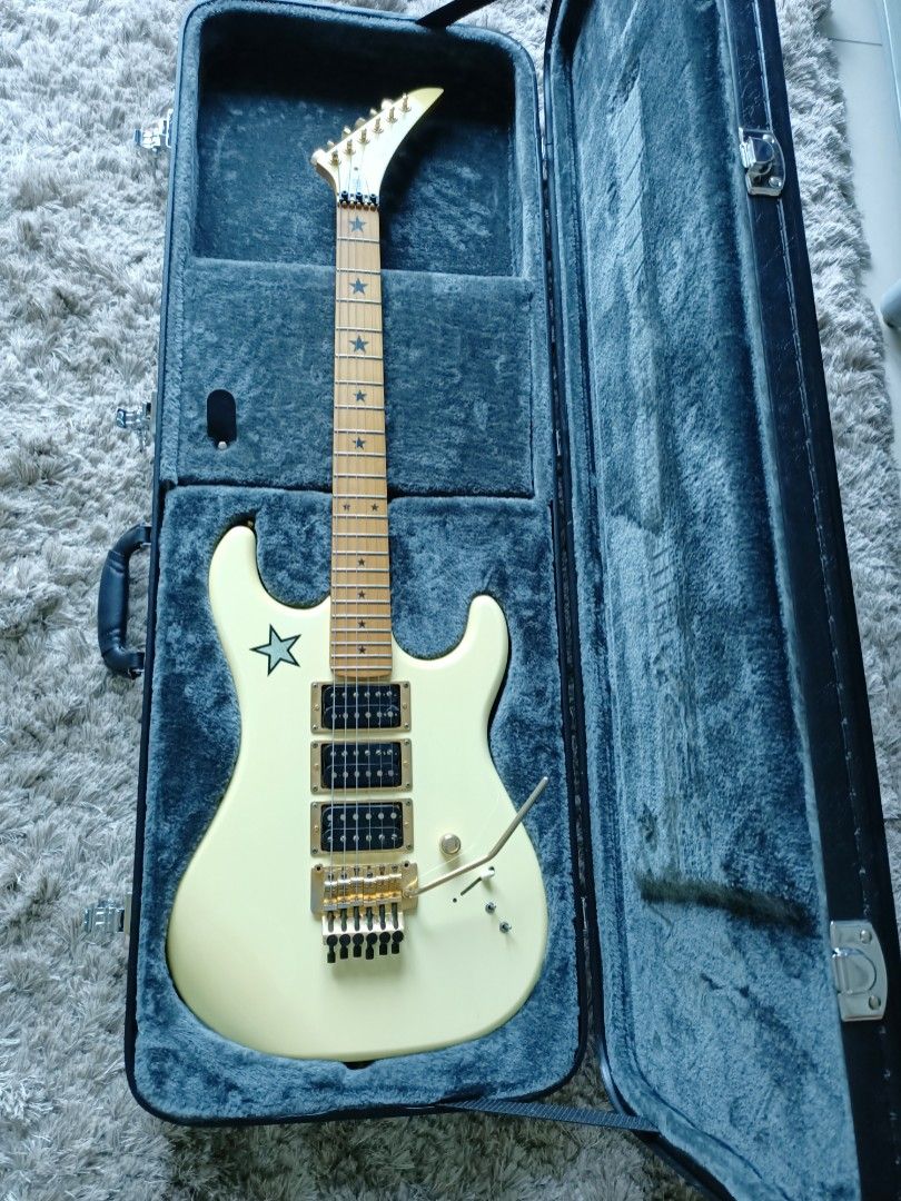 *SOLD* Kramer USA Richie Sambora RS Bon Jovi Floyd Rose HHH Signature Guitar with Hard Case (FREE SHIPPING)