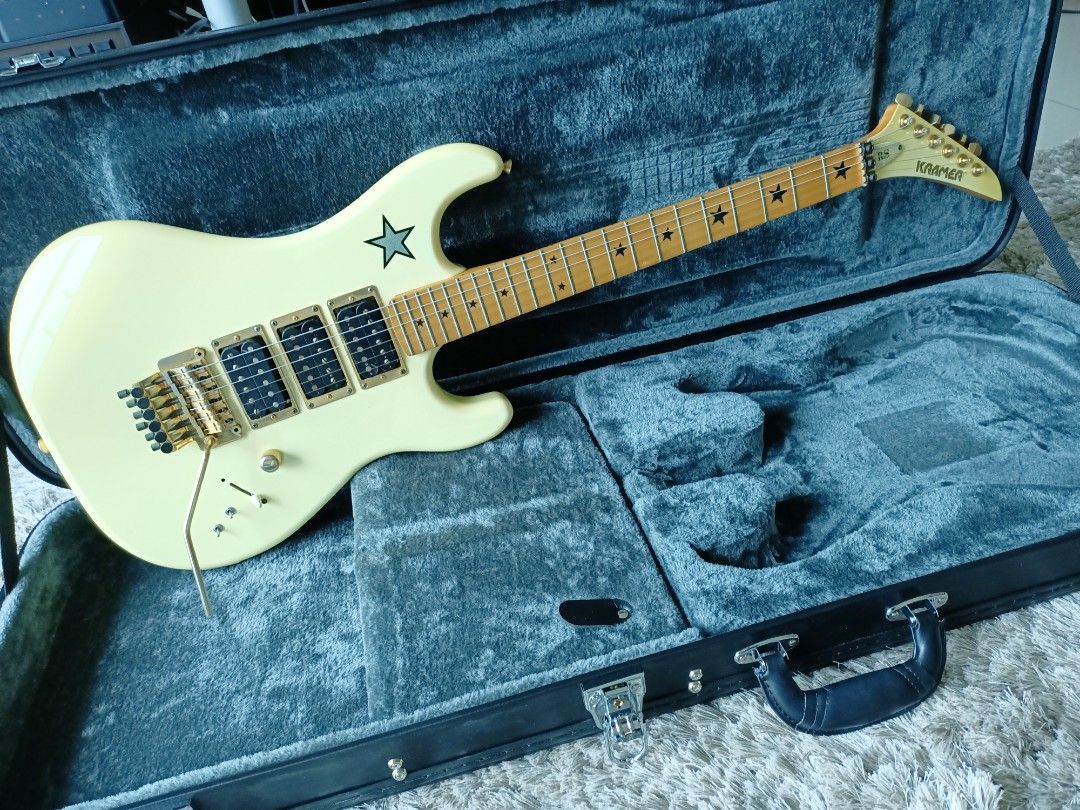 *SOLD* Kramer USA Richie Sambora RS Bon Jovi Floyd Rose HHH Signature Guitar with Hard Case (FREE SHIPPING)