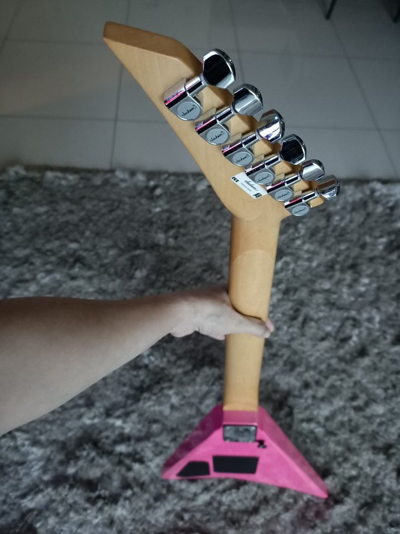 *SOLD* Jackson X Series RX10D Rhoads 2009 - 2011 - Hot Pink Made in Japan