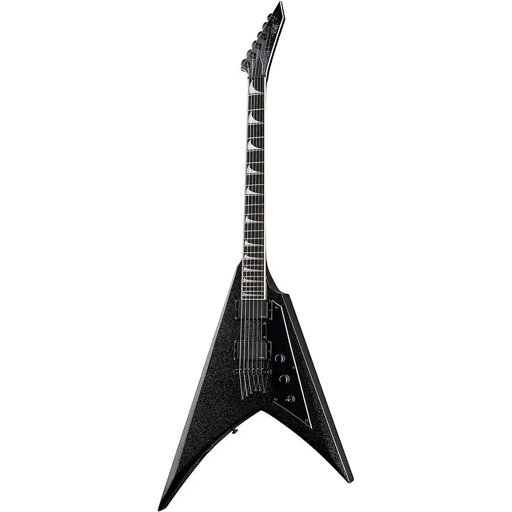 ESP LTD KH-V Kirk Hammett Signature Electric Guitar - Black Sparkle