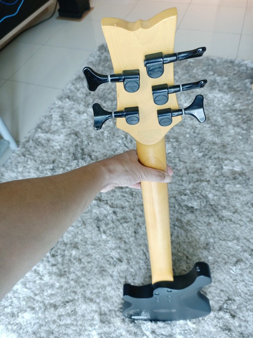 Schecter Diamond Series Damien-5 5String Active Bass EMG-HZ Pickup