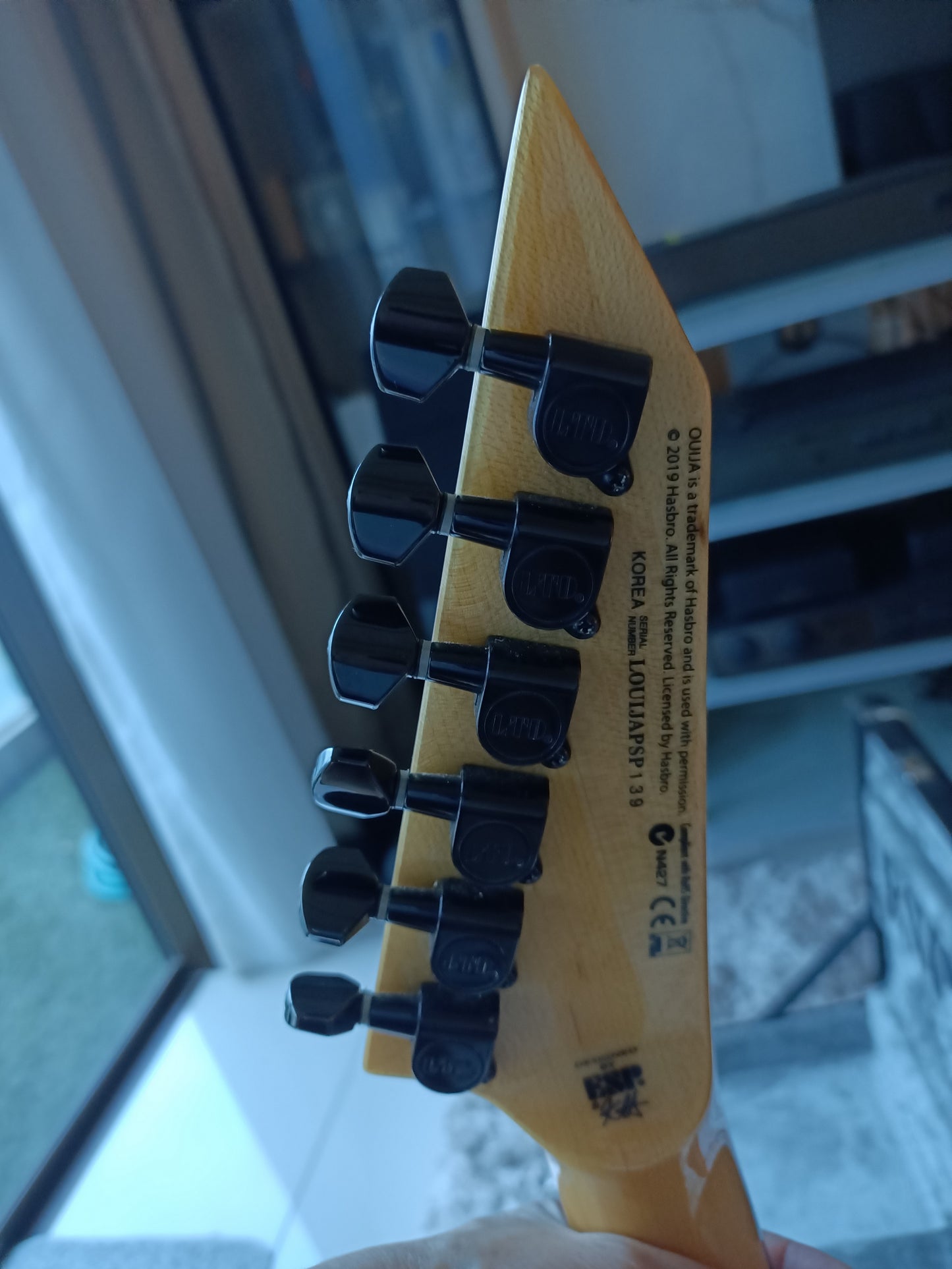 *Rare* ESP LTD OUIJA Kirk Hammett Metallica Guitar Limited Edition Purple Sparkle