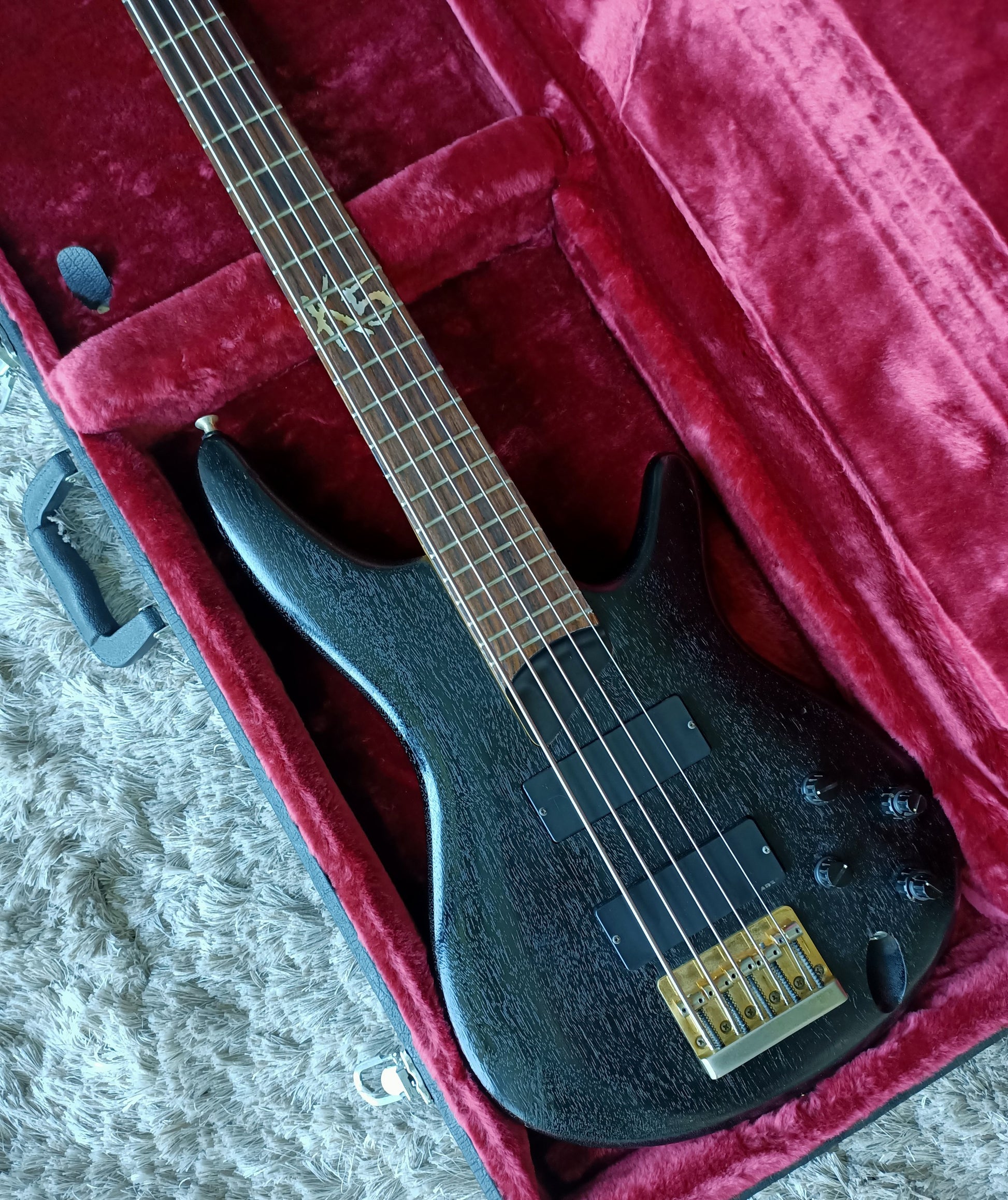 Ibanez Signature K5-BKF Fieldy KORN Signature Guitar – Geni Guitars