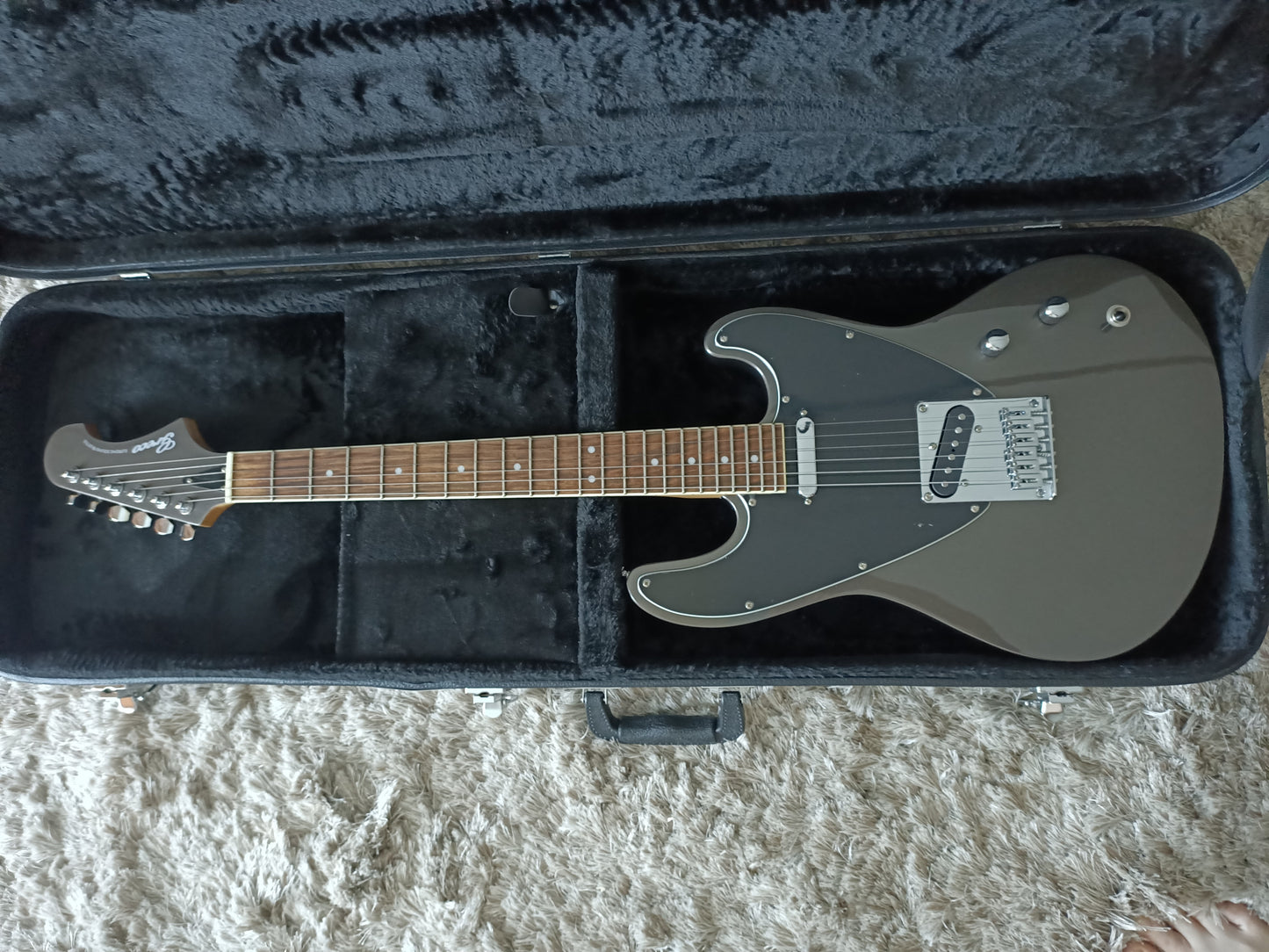 Greco BGWT22 BG Series Made in Japan Metallic Gray with Hard Case (FREE SHIPPING)