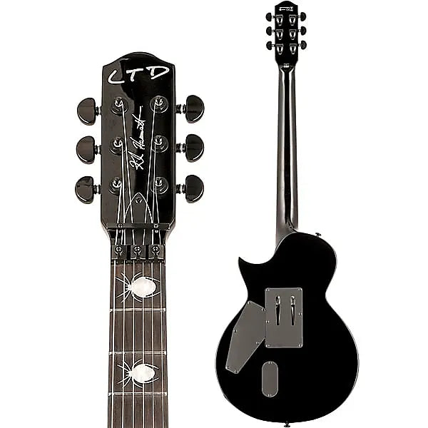 ESP LTD 30th Anniversary Kirk Hammett KH-3 Spider - Black w/ Spider Graphic (FREE SHIPPING)