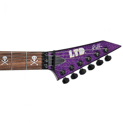 ESP LTD KH-602 Kirk Hammett Signature Electric Guitar with Hardcase - Purple Sparkle (FREE SHIPPING)