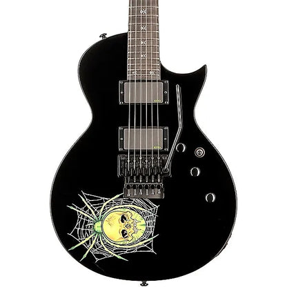 ESP LTD 30th Anniversary Kirk Hammett KH-3 Spider - Black w/ Spider Graphic (FREE SHIPPING)