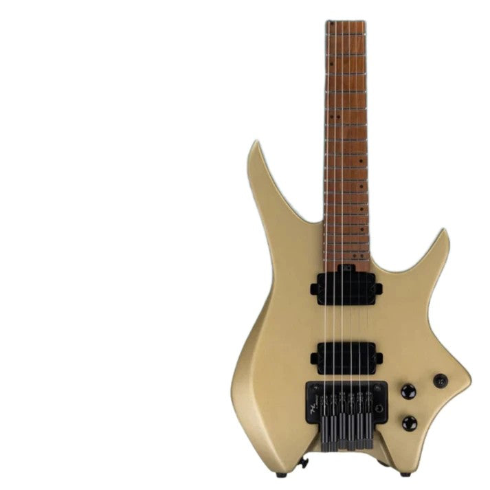 *SOLD* *NEW ARRIVAL* Brand New HILS NEXT Series Headless Guitar HN4 - Satin Summer Sand