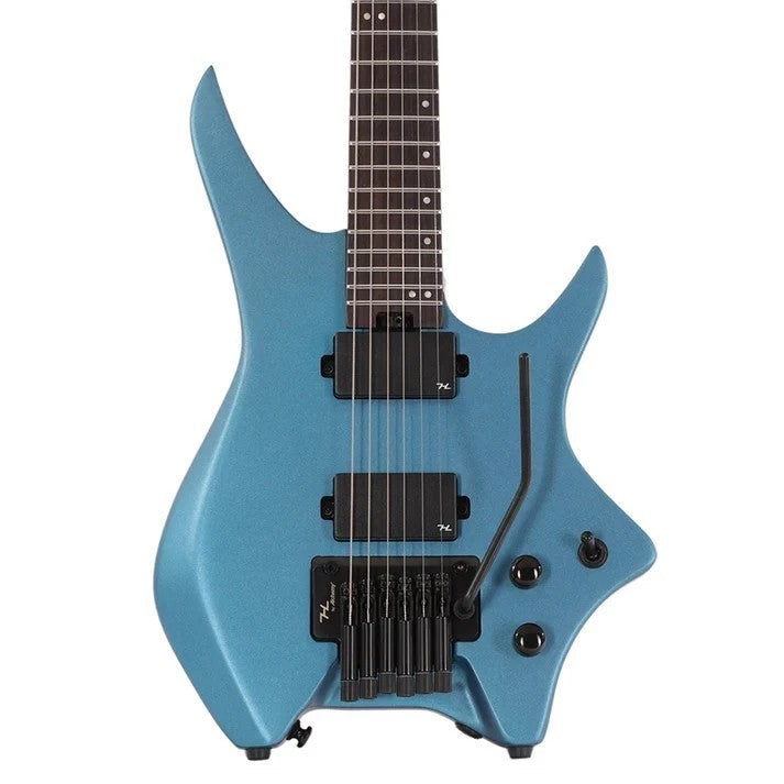 *SOLD**NEW ARRIVAL* Brand New HILS NEXT Series Headless Guitar HN5 - Electric Blue