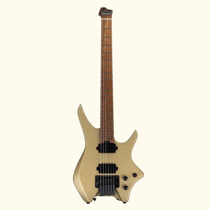 *SOLD* *NEW ARRIVAL* Brand New HILS NEXT Series Headless Guitar HN4 - Satin Summer Sand