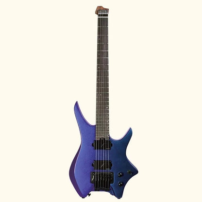 *SOLD* *NEW ARRIVAL* Brand New HILS NEXT Series Headless Guitar HN6 - Ultra Violet Chameleon