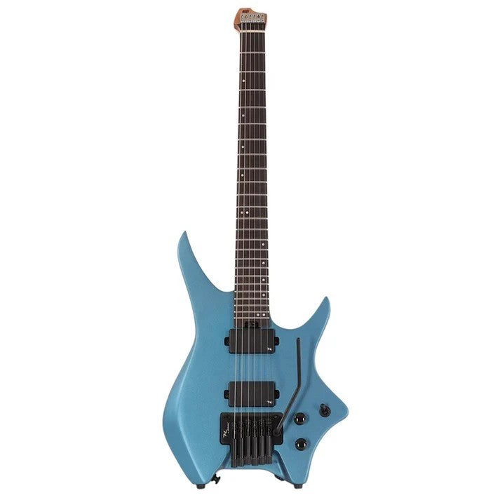 *SOLD**NEW ARRIVAL* Brand New HILS NEXT Series Headless Guitar HN5 - Electric Blue
