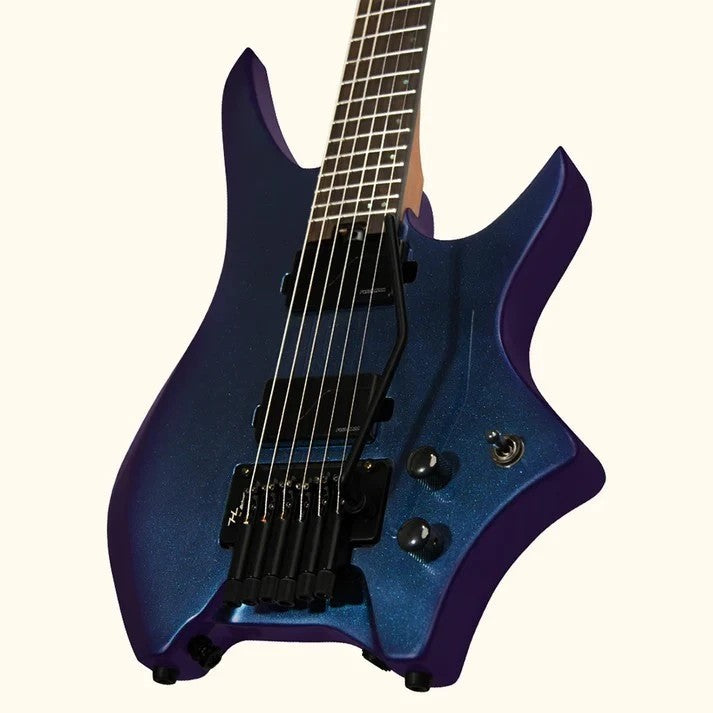 *SOLD* *NEW ARRIVAL* Brand New HILS NEXT Series Headless Guitar HN6 - Ultra Violet Chameleon