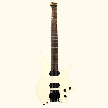 *SOLD**NEW ARRIVAL* Brand New HILS NEXT Series Headless Guitar HN3 - Satin Ivory