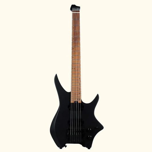 *SOLD* *NEW ARRIVAL* Brand New HILS NEXT Series Headless Guitar HN4 - Satin Black