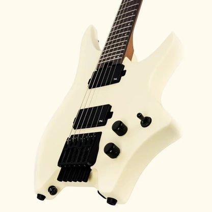*SOLD**NEW ARRIVAL* Brand New HILS NEXT Series Headless Guitar HN3 - Satin Ivory