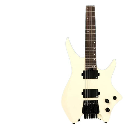 *SOLD**NEW ARRIVAL* Brand New HILS NEXT Series Headless Guitar HN3 - Satin Ivory