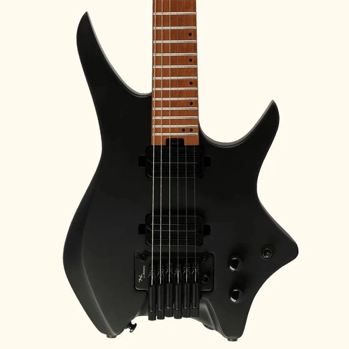 *SOLD* *NEW ARRIVAL* Brand New HILS NEXT Series Headless Guitar HN4 - Satin Black