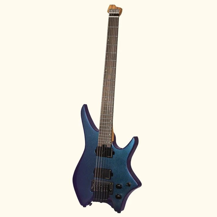*SOLD* *NEW ARRIVAL* Brand New HILS NEXT Series Headless Guitar HN6 - Ultra Violet Chameleon