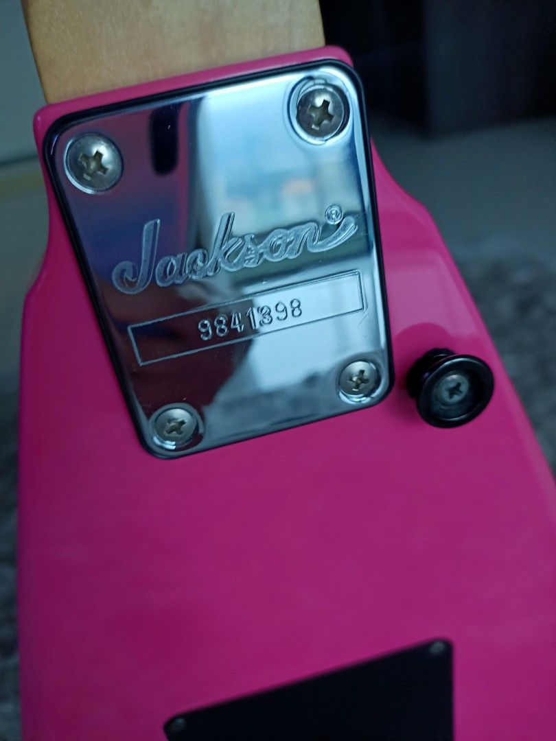 *SOLD* Jackson X Series RX10D Rhoads 2009 - 2011 - Hot Pink Made in Japan (FREE SHIPPING)