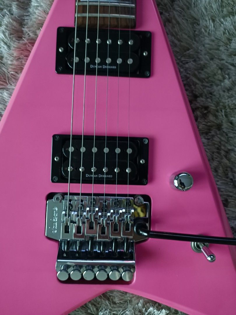 *SOLD* Jackson X Series RX10D Rhoads 2009 - 2011 - Hot Pink Made in Japan (FREE SHIPPING)