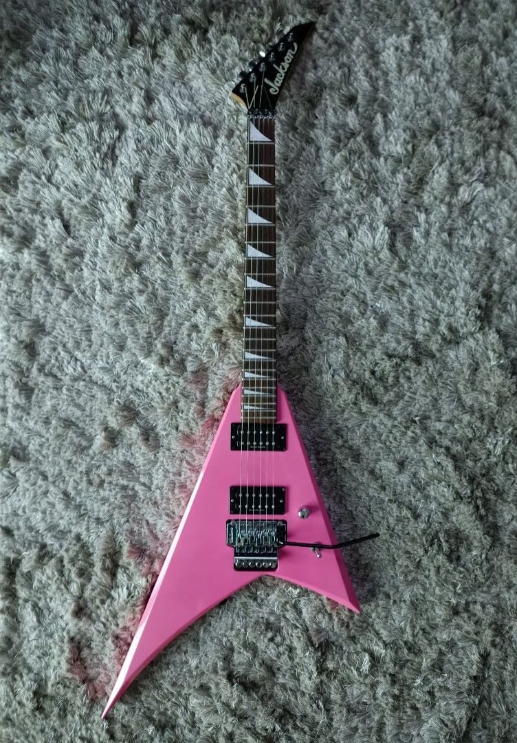 *SOLD* Jackson X Series RX10D Rhoads 2009 - 2011 - Hot Pink Made in Japan (FREE SHIPPING)