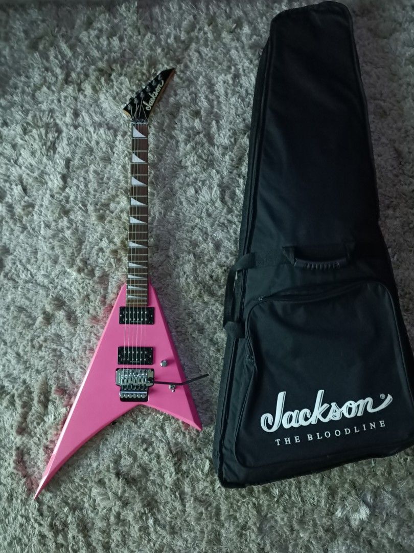 *SOLD* Jackson X Series RX10D Rhoads 2009 - 2011 - Hot Pink Made in Japan (FREE SHIPPING)