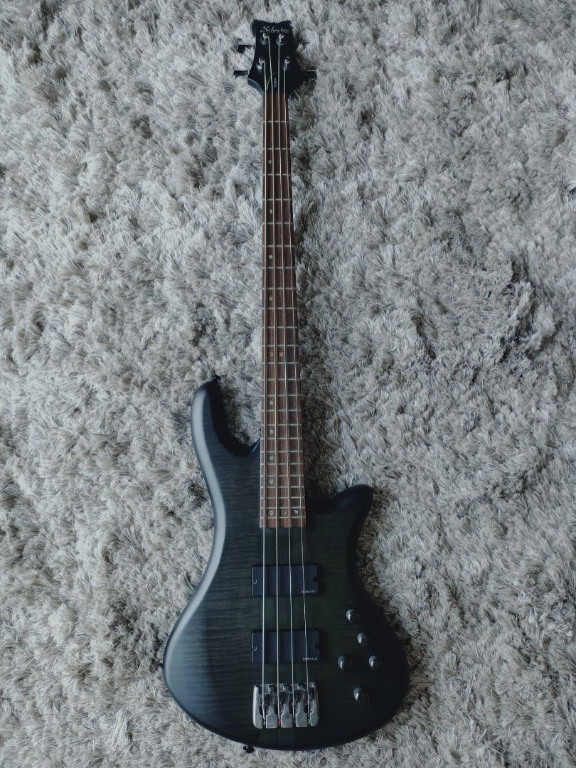 Schecter Stiletto Studio-4 Diamond Series 4-string Active Bass EMG-HZ  Pickup (FREE SHIPPING)