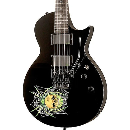 ESP LTD 30th Anniversary Kirk Hammett KH-3 Spider - Black w/ Spider Graphic (FREE SHIPPING)