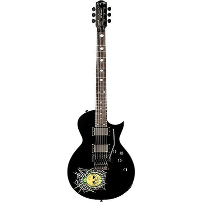 ESP LTD 30th Anniversary Kirk Hammett KH-3 Spider - Black w/ Spider Graphic (FREE SHIPPING)